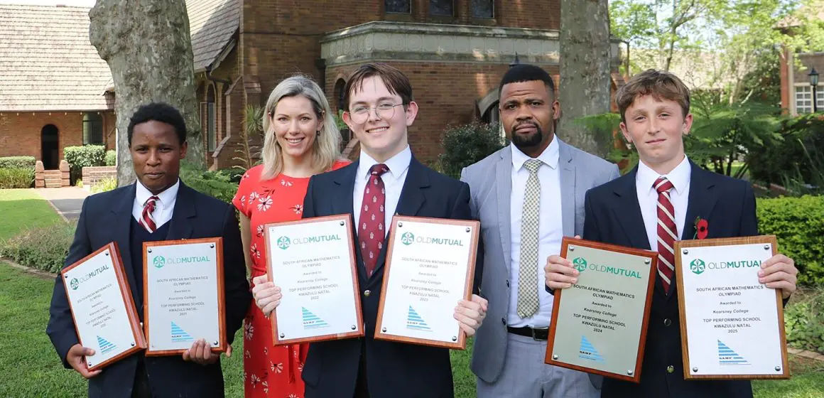 kearsney-maths-olympiad-211125 Kearsney shines in Mathematics Olympiad, sports stars excel