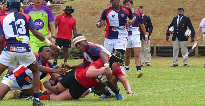 rugby-clifton-amanzimtoti-liam-stocks-140326 Clifton and College in exciting draw, Clifton 1st XV tops Toti