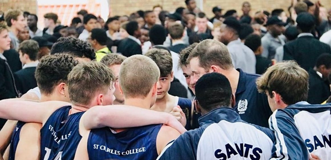basketball-saints-college Basketball: Saint Charles College 1st 56-47 Maritzburg College 1st, 4 March 2023.