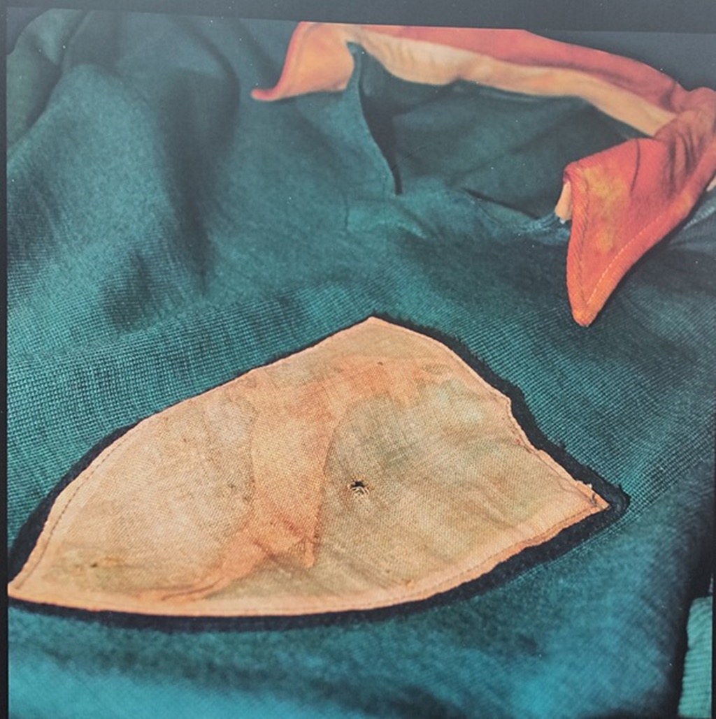 A homemade Springbok rugby jersey, which was worn in the Prisoner of War Test between South Africa and New Zealand. (Photo: SA Rugby Museum)