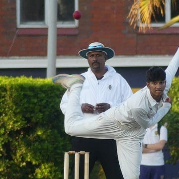 cricket-clifton-shiraz-perumal-290825 (1) Perumal bowls Clifton to sensational win, St Charles beaten
