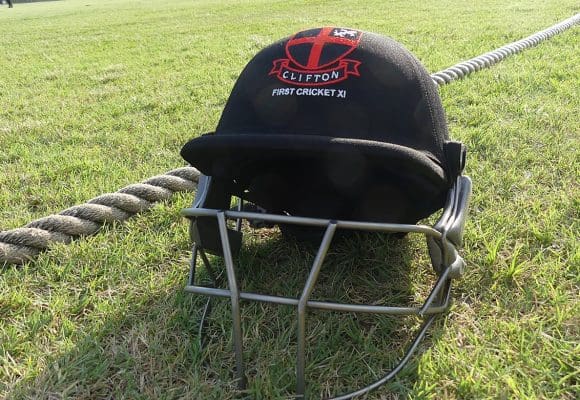 cricket-clifton-helmet-111025 Muhammed Malek stars for Clifton 1st XI; Glenwood wins football
