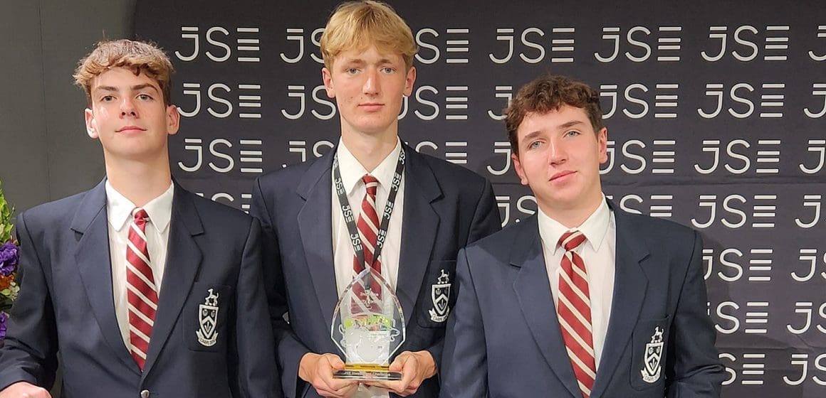 Kearsney College trio second in massive JSE Investment Challenge