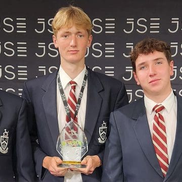 Kearsney College trio second in massive JSE Investment Challenge
