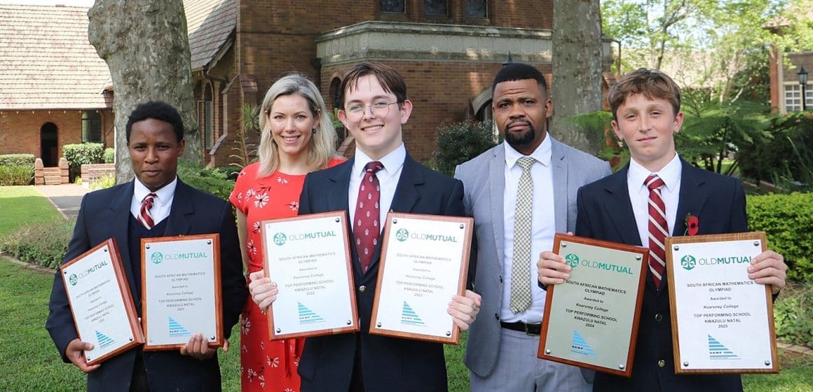 Kearsney shines in Mathematics Olympiad, sports stars excel