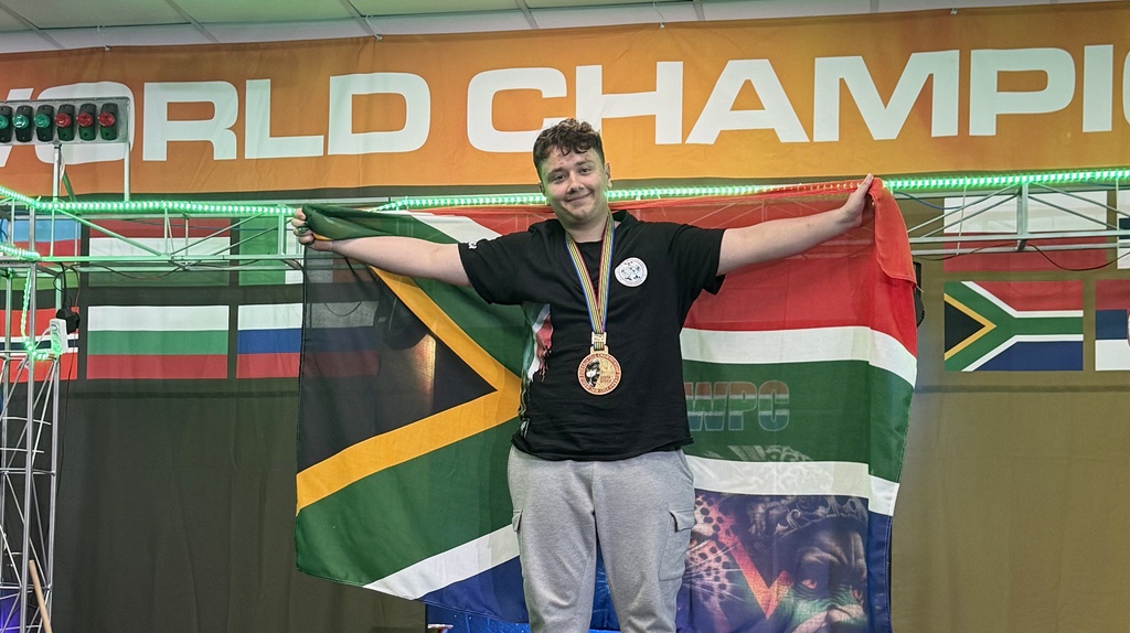 Sean Rowan, world champion powerlifter!