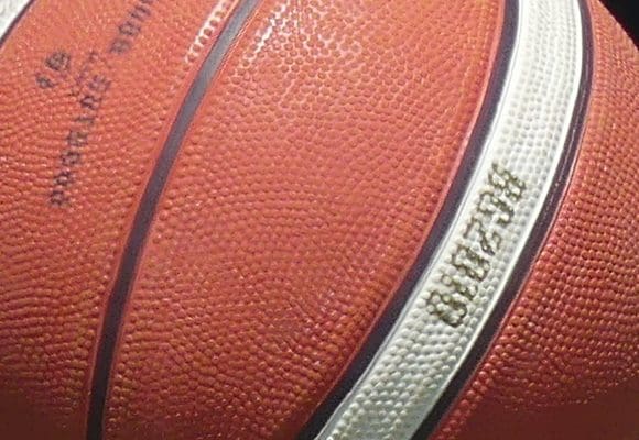 basketball-ball-170226 Saints win at the SK Arena, Hilton the runner-up at Logan Stanley