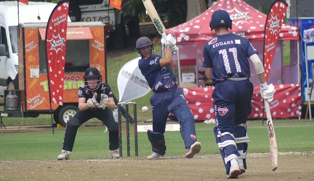 Westville captain Kyle McGough produced a magnificent innings to steer his team into the semi-finals. (Photo: Brad Morgan)