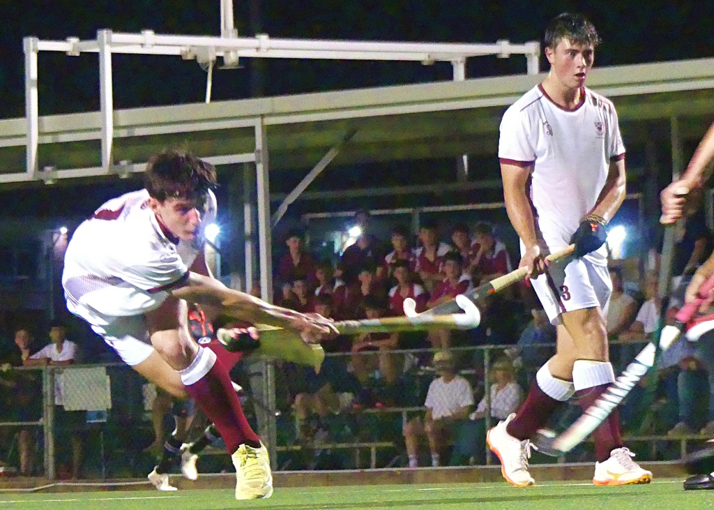 Kearsney College pulled a goal back through Dylan Forbes, but Clifton made better use of their opportunities to take the win. (Photo: Brad Morgan).