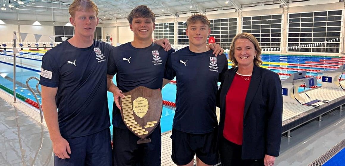 swimming-westville-280226 Van Biljon, Omar score tons in DHS win, Westville wins two galas