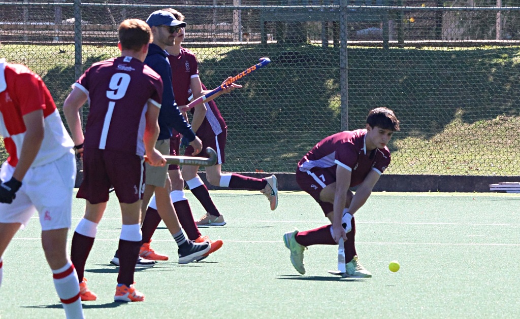 Dylan Forbes netted Kearsney's goal in their 1-1 draw with Michaelhouse. (Photo: Samir Reddy).
