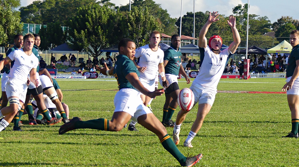 Pressure was the name of the game, and both teams did a good job of managing it. In the end, though, there was nothing to separate them at the final whistle. (Photo: Brad Morgan).