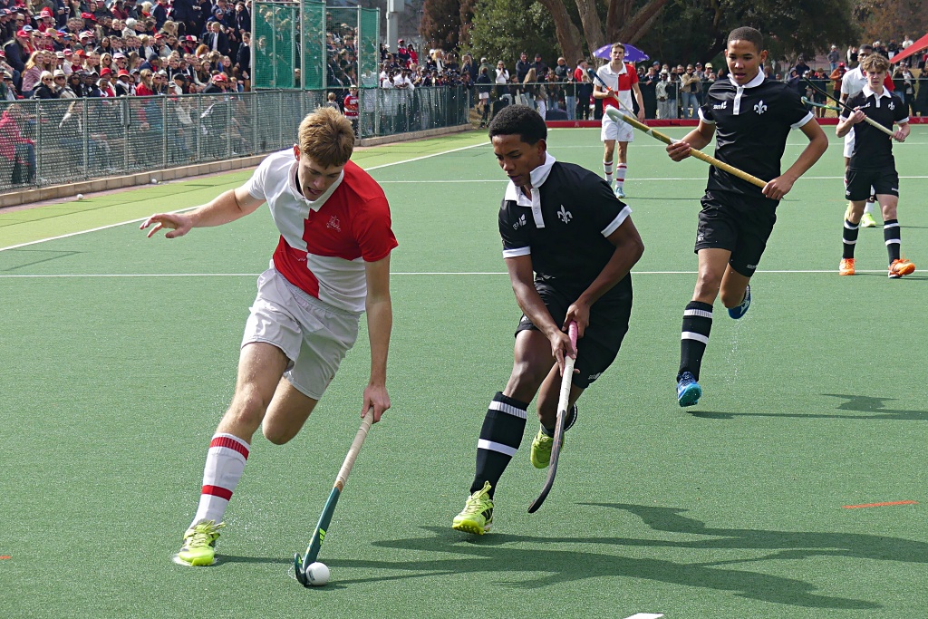 The competition was keen, but it was Michaelhouse's day on the Punchbowl Astro. (Photo: Brad Morgan).