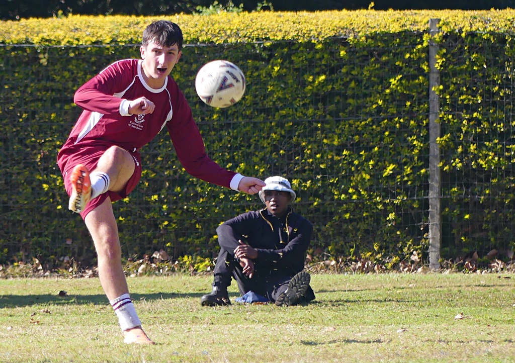 A loss to Clifton College came back to haunt Kearsney in a tight battle for places in the quarterfinals. (Photo: Brad Morgan).