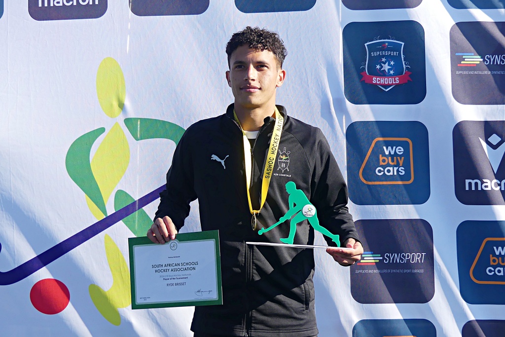 The Player of the Tournament, Ryde Brisset. (Photo: Brad Morgan)