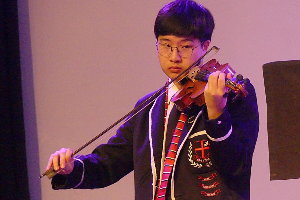 The evening's entertainment included a beautiful strings performance. (Photo: Brad Morgan)