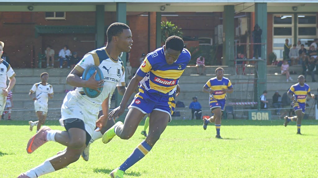 St Charles impressed with their free-flowing, skilful play. (Photo: Brad Morgan).
