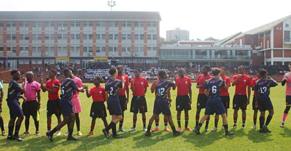 football-maritzburg-dhs-120926 (1) DHS edges out Maritzburg College in Raw Cup penalty shootout