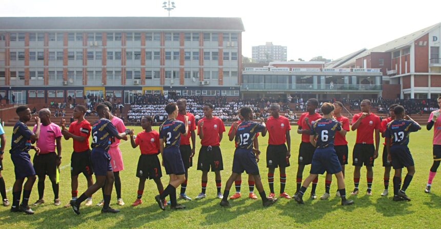 football-maritzburg-dhs-120926 (1) DHS edges out Maritzburg College in Raw Cup penalty shootout