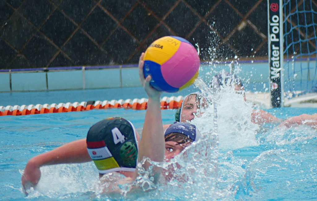 In one of the day's most consequential clashes, Affies edged out Westville Boys' High by one-goal in a 17-goal Pool C thriller. (Photo: Brad Morgan).