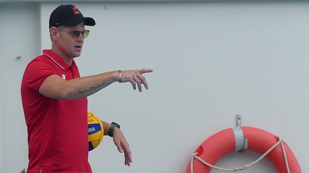 Clifton College will extend a traditionally warm Durban welcome to the teams contesting the Clifton Water Polo Tournament, but coach Pierre le Roux and his charges would like to be too hot to handle in the pool. (Photo: Brad Morgan).