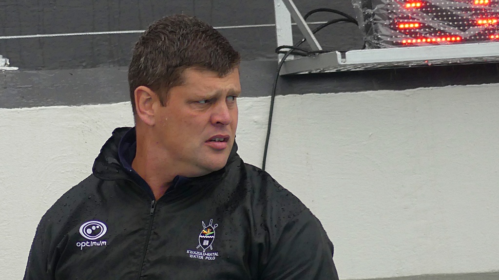 Northwood's Scott Mantle will coach the KZN u19A side at the Schools Water Polo South Africa (SWPSA) Inter-Provincial Tournament in Cape Town. (Photo: Brad Morgan). 